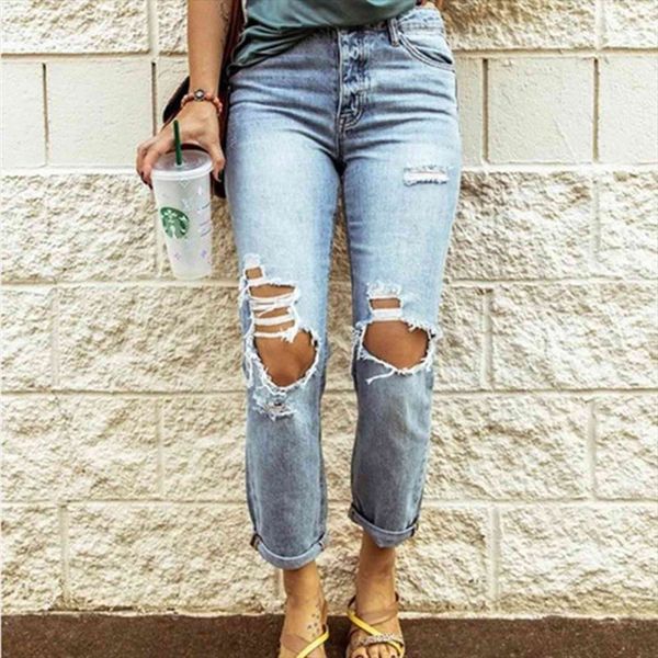 high waist bleached ripped womens jean mom autumn winter fashion casual hole straight pants trousers denim blue
high waist bleached ripped womens jean mom autumn winter fashion casual hole straight pants trousers denim blue