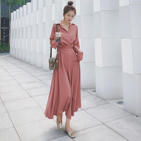 casual dresses vintage shirt for women evening female dress party oversize long sleeve beach woman robe vestidos autumn 2021, Black;gray
casual dresses vintage shirt for women evening female dress party oversize long sleeve beach woman robe vestidos autumn 2021, Black;gray