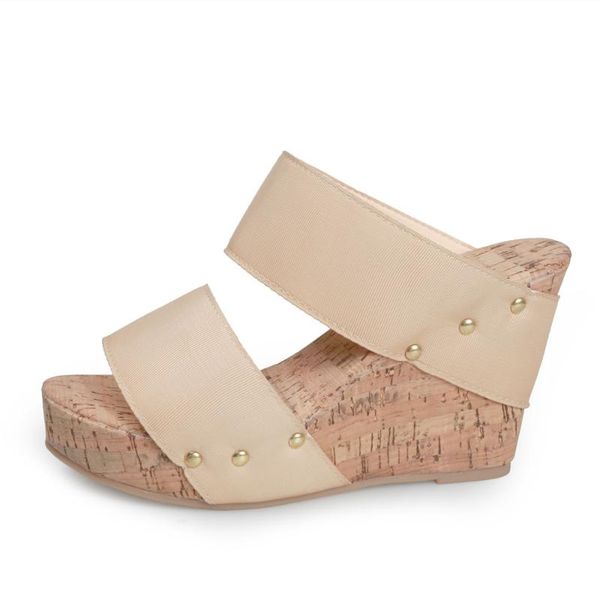 slippers cuddlyiipanda summer high heels women wedge cork gladiator large size 35-43 rome sandalias mujer rivets cool slides, Black
slippers cuddlyiipanda summer high heels women wedge cork gladiator large size 35-43 rome sandalias mujer rivets cool slides, Black
