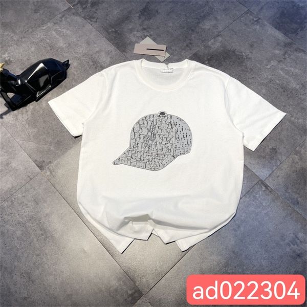 spring new men's and women's same couple's hat printing casual short sleeve t-shirt women, White
spring new men's and women's same couple's hat printing casual short sleeve t-shirt women, White