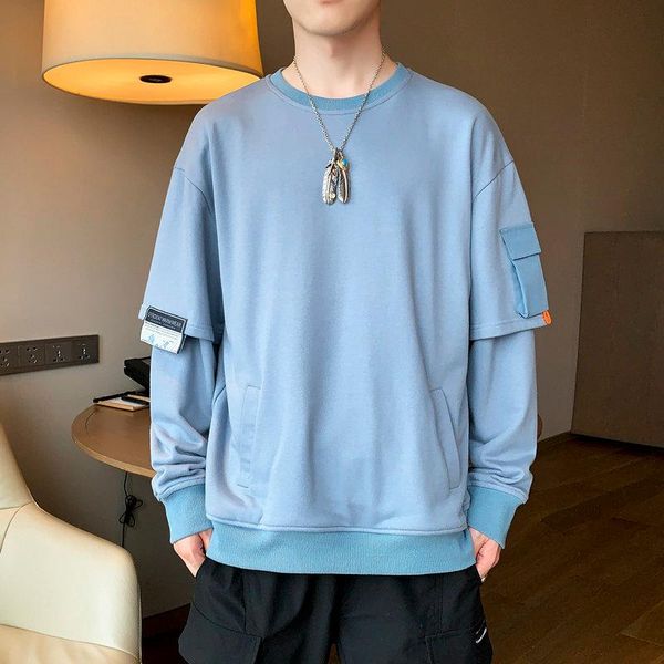 men's hoodies & sweatshirts streetwear hip hop punk rock fake two piece 2021 black blue sweatshirt spring autumn casual clothes
men's hoodies & sweatshirts streetwear hip hop punk rock fake two piece 2021 black blue sweatshirt spring autumn casual clothes