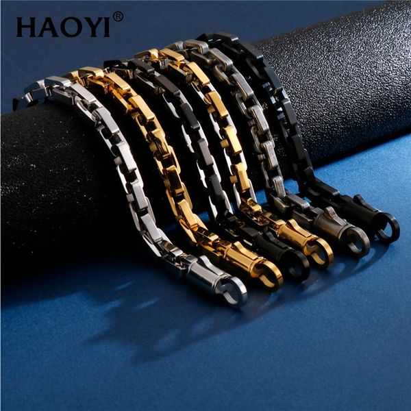 8mm wide men chunky chain bracelet fashion personality thick rectangular link stainless steel for hip hop jewelry link,, Black
8mm wide men chunky chain bracelet fashion personality thick rectangular link stainless steel for hip hop jewelry link,, Black
