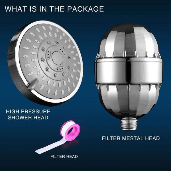 bath accessory set durable adjustable negative ion 15-stage shower filter american 4-inch hand-held high-pressure nozzle selling
bath accessory set durable adjustable negative ion 15-stage shower filter american 4-inch hand-held high-pressure nozzle selling