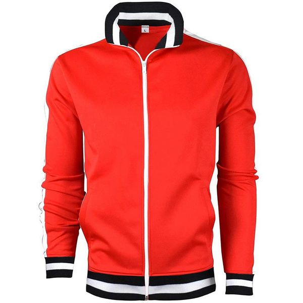men's tracksuits selling cardigan stand collar stitching sweater fashion casual sports custom baseball uniform tracksuit, Gray
men's tracksuits selling cardigan stand collar stitching sweater fashion casual sports custom baseball uniform tracksuit, Gray