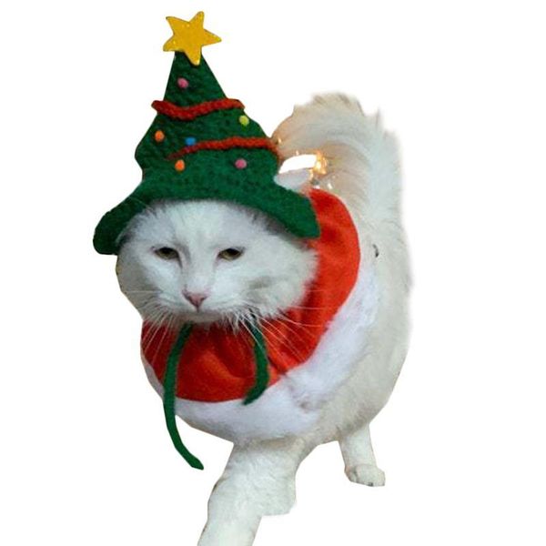funny cat clothes lovely christmas tree hat for costume clothing dressing up year party costumes
funny cat clothes lovely christmas tree hat for costume clothing dressing up year party costumes