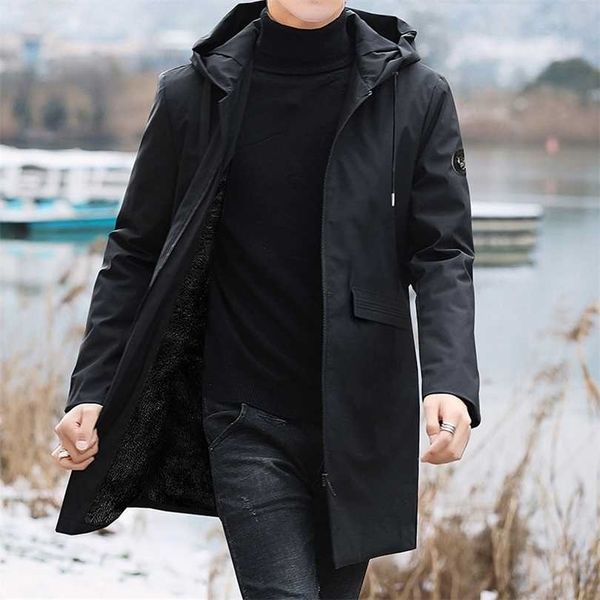 plus size men's winter warm jacket fleece parka coat black hooded windbreaker outwear fleec long parkas 8xl 211214
plus size men's winter warm jacket fleece parka coat black hooded windbreaker outwear fleec long parkas 8xl 211214