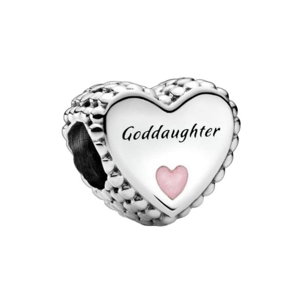 1pcs heart letter goddaughter pendant diy beads adapting to original pandora charm bracelet ladies jewelry making gifts, Silver
1pcs heart letter goddaughter pendant diy beads adapting to original pandora charm bracelet ladies jewelry making gifts, Silver