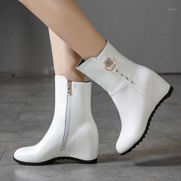 boots fashion height increasing women ankle winter waterproof warm snow boot female casual white ladies short shoe1, Black
boots fashion height increasing women ankle winter waterproof warm snow boot female casual white ladies short shoe1, Black