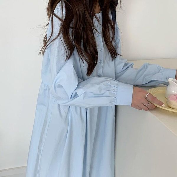 casual dresses long sleeve dress women single breasted o-neck mid-calf simple ulzzang n fashion elegant loose plus size 2xl leisure female, Black;gray
casual dresses long sleeve dress women single breasted o-neck mid-calf simple ulzzang n fashion elegant loose plus size 2xl leisure female, Black;gray