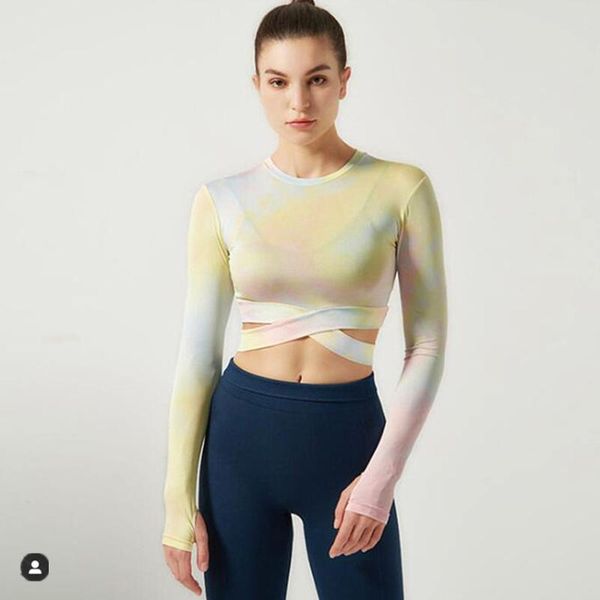 back cross tight sport gym yoga shirts women long sleeve plus size workout fitness crop with chest pad running clothing outfit
back cross tight sport gym yoga shirts women long sleeve plus size workout fitness crop with chest pad running clothing outfit