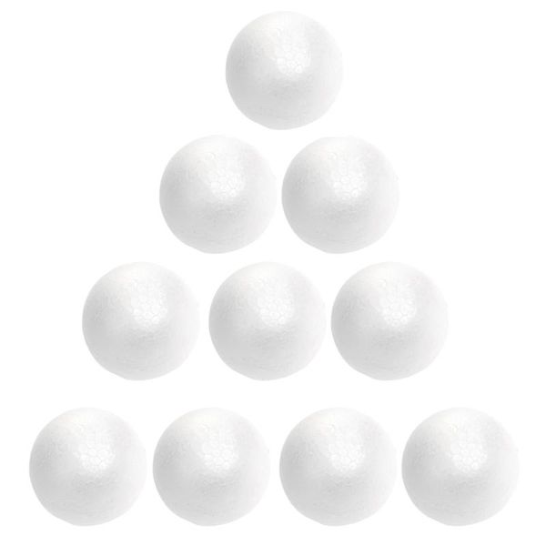 party decoration 10pcs 6cm christmas modelling craft polystyrene balls round spheres (white)
party decoration 10pcs 6cm christmas modelling craft polystyrene balls round spheres (white)