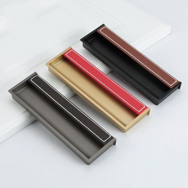 bath accessory set 160mm leather metal hidden drawer handle concealed recessed built-in pull
bath accessory set 160mm leather metal hidden drawer handle concealed recessed built-in pull