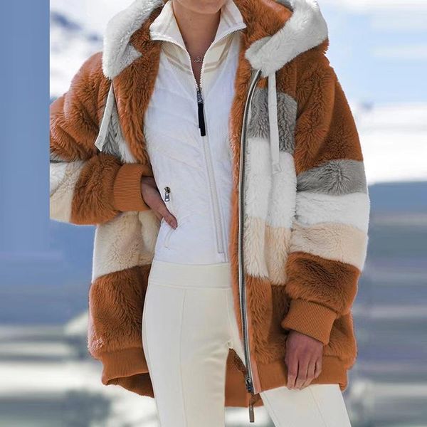 women's jackets 2021 winter coat jacket clothes fashion zipper pocket plush hooded outerwear retro solid plus size oversized, Black;brown
women's jackets 2021 winter coat jacket clothes fashion zipper pocket plush hooded outerwear retro solid plus size oversized, Black;brown