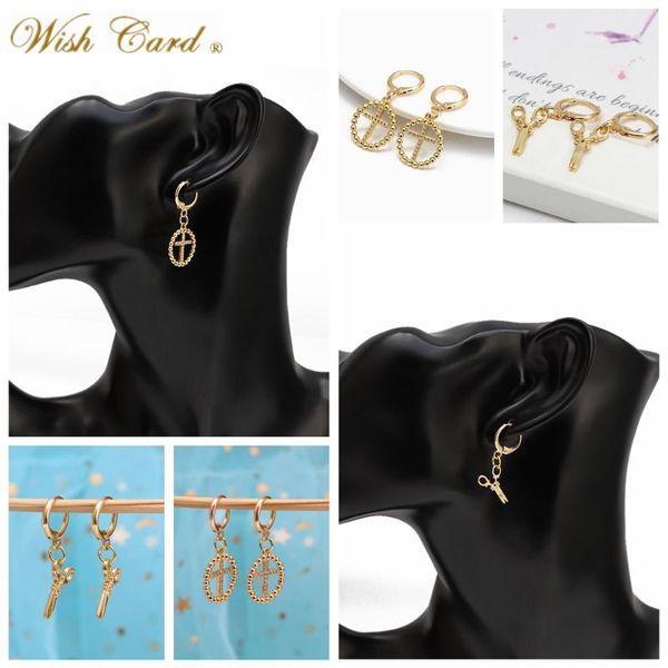 wish card classical crosses pendant drop earrings for women fashion copper tools scissors charm female jewelry bt80 dangle & chandelier, Silver
wish card classical crosses pendant drop earrings for women fashion copper tools scissors charm female jewelry bt80 dangle & chandelier, Silver