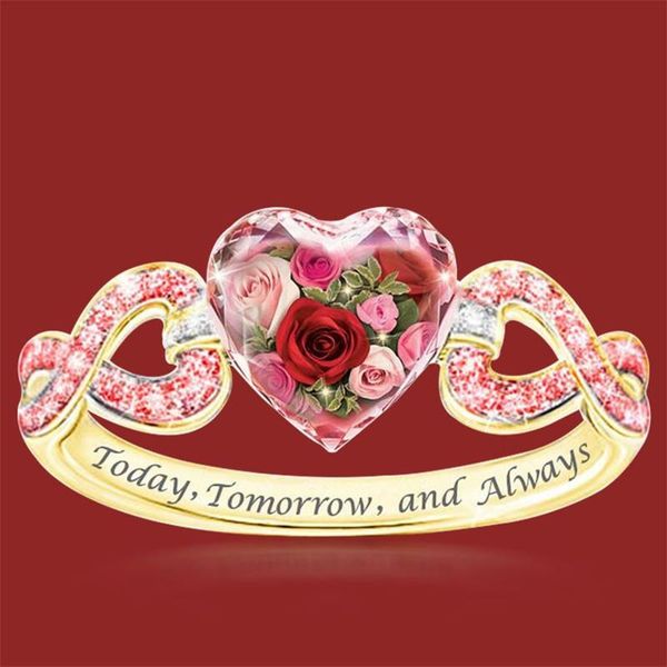 wedding rings 18k gold natuial pink gemstone crystal rose flower heart elegant ladies ring engagement anniversarysary gift size6-10 c, Slivery;golden
wedding rings 18k gold natuial pink gemstone crystal rose flower heart elegant ladies ring engagement anniversarysary gift size6-10 c, Slivery;golden