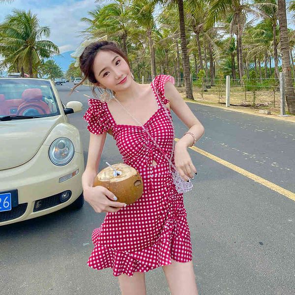 one-piece 2021 plaid swimsuit for women, White;black
one-piece 2021 plaid swimsuit for women, White;black