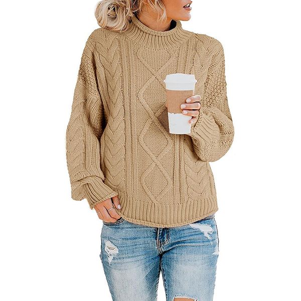 women's sweaters women turtlenecks knit blouses fashionable women's big winter pullovers loose casual solid color ladies'jers, White;black
women's sweaters women turtlenecks knit blouses fashionable women's big winter pullovers loose casual solid color ladies'jers, White;black