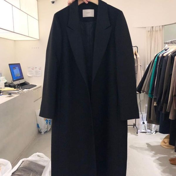 women's trench coats 2021 spring mid-length suit jacket loose and simple temperament tall small collar windbreaker women office suits, Tan;black
women's trench coats 2021 spring mid-length suit jacket loose and simple temperament tall small collar windbreaker women office suits, Tan;black