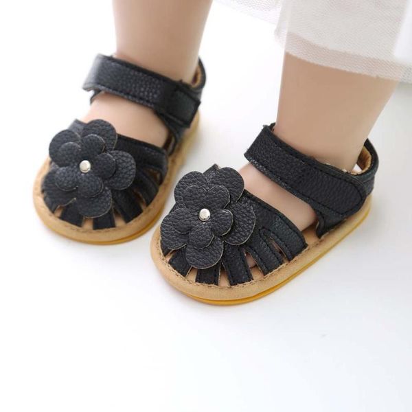 sandals toddler summer first walkers shoes infant baby girls leather sandal soft sole non-slip cute flower flat, Black;red
sandals toddler summer first walkers shoes infant baby girls leather sandal soft sole non-slip cute flower flat, Black;red