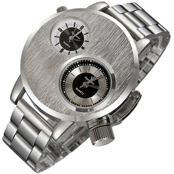 wristwatches relogio masculino watches men stainless steel date military sport watch analog quartz clock luxury wristwatch relo, Slivery;brown
wristwatches relogio masculino watches men stainless steel date military sport watch analog quartz clock luxury wristwatch relo, Slivery;brown