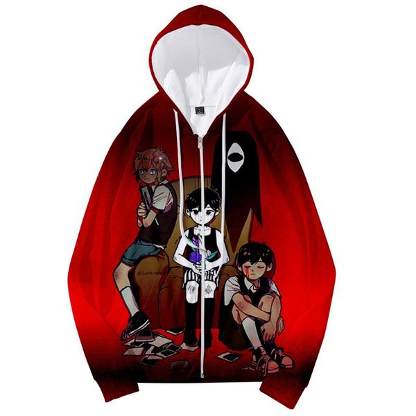 men's hoodies & sweatshirts 3d print children anime omori boy girls autumn winter clothes cosplay zipper hooded jacket coats loose, Black
men's hoodies & sweatshirts 3d print children anime omori boy girls autumn winter clothes cosplay zipper hooded jacket coats loose, Black