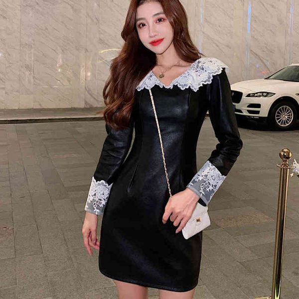 arrival fashion mini dress feminine ol professional temperament peter collar plutonium thin black to-line, Black;gray
arrival fashion mini dress feminine ol professional temperament peter collar plutonium thin black to-line, Black;gray