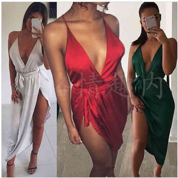 underwear long girdle v-neck pajamas b354, Black;white