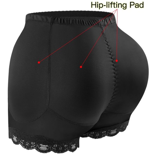 women shapers hip lift buttock lifting shorts insert sponge padded underwear s-6xl, Black;white
women shapers hip lift buttock lifting shorts insert sponge padded underwear s-6xl, Black;white