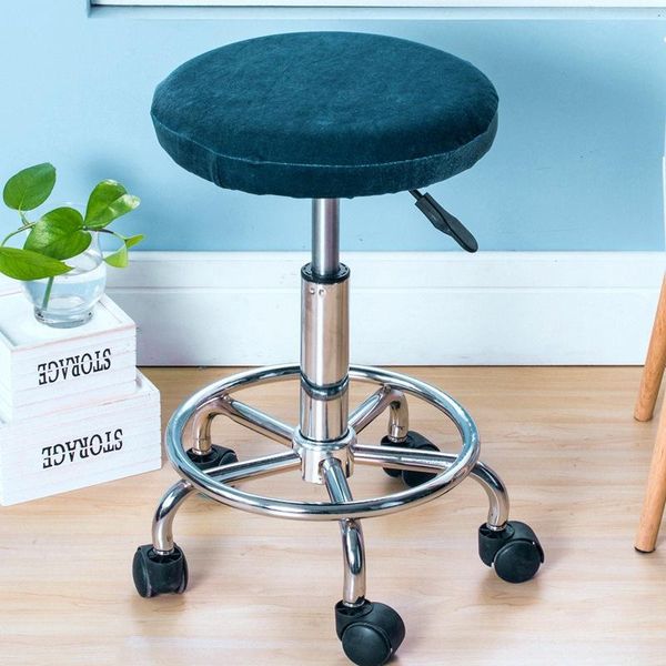 elastic round stool cover bar rotary home chair velvet stretch seat covers dining room solid color washable slipcoverover
elastic round stool cover bar rotary home chair velvet stretch seat covers dining room solid color washable slipcoverover