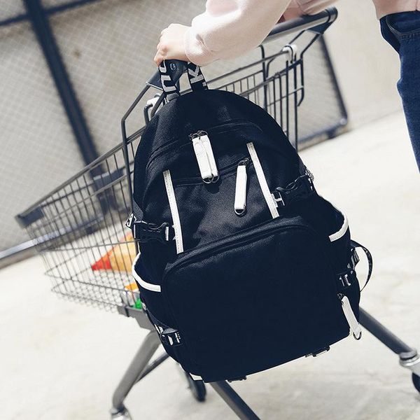 backpack college style simple boys all-match sweet beauty student school bag solid color travel
backpack college style simple boys all-match sweet beauty student school bag solid color travel