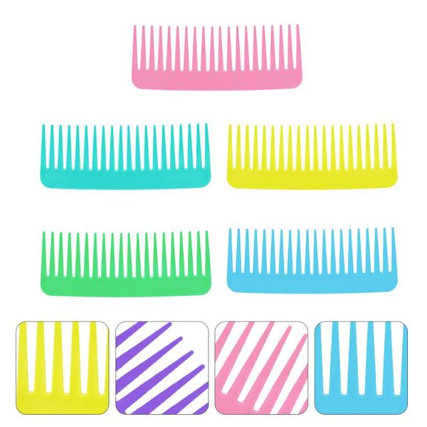 hair brushes 5pcs wide teeth combs smooth non tangling haircut for salon (mixed color), Silver
hair brushes 5pcs wide teeth combs smooth non tangling haircut for salon (mixed color), Silver