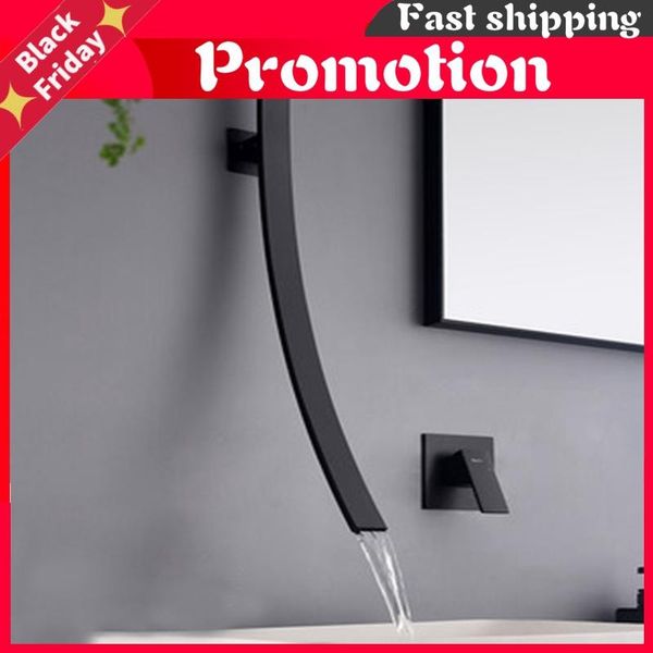 basin faucet wall mounted 70cm spout waterfall single handle chrome bathroom mixer tap concealed sink torneira faucets
basin faucet wall mounted 70cm spout waterfall single handle chrome bathroom mixer tap concealed sink torneira faucets
