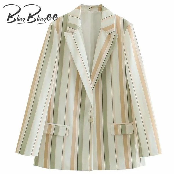 women's suits & blazers blingblingee hit color striped 2021 summer autumn notched collar long sleeve women casual loose suit jacket fem, White;black
women's suits & blazers blingblingee hit color striped 2021 summer autumn notched collar long sleeve women casual loose suit jacket fem, White;black