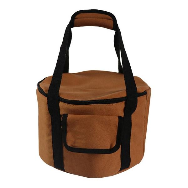 storage bags 32cm waterproof thickened bag round camping cookware handbag portable picnic kitchenware organizer with mesh hrt4
storage bags 32cm waterproof thickened bag round camping cookware handbag portable picnic kitchenware organizer with mesh hrt4