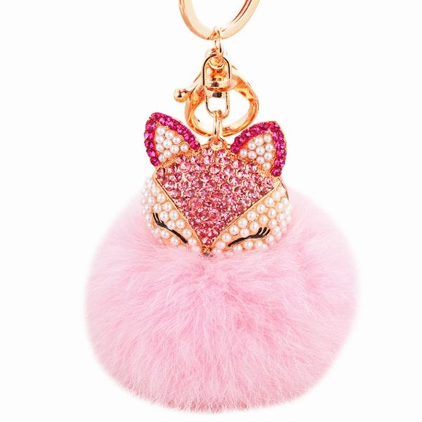 keychains fashion keychain keyring rhinestone hairy ball vulpes head key chain ring a281, Silver
keychains fashion keychain keyring rhinestone hairy ball vulpes head key chain ring a281, Silver
