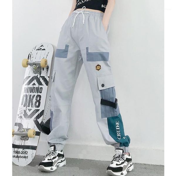 cargo pants women autumn high waist jogger pant loose sweat female fashion street trousers casual pocket trouser women's & capris, Black;white
cargo pants women autumn high waist jogger pant loose sweat female fashion street trousers casual pocket trouser women's & capris, Black;white