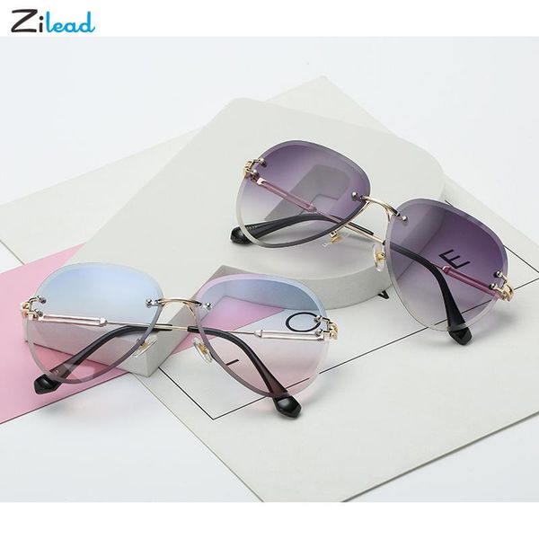 sunglasses zilead fashion tea gradient women men frameless cut trimmed lens metal rimless sun glasses female uv400 occhiali, White;black
sunglasses zilead fashion tea gradient women men frameless cut trimmed lens metal rimless sun glasses female uv400 occhiali, White;black