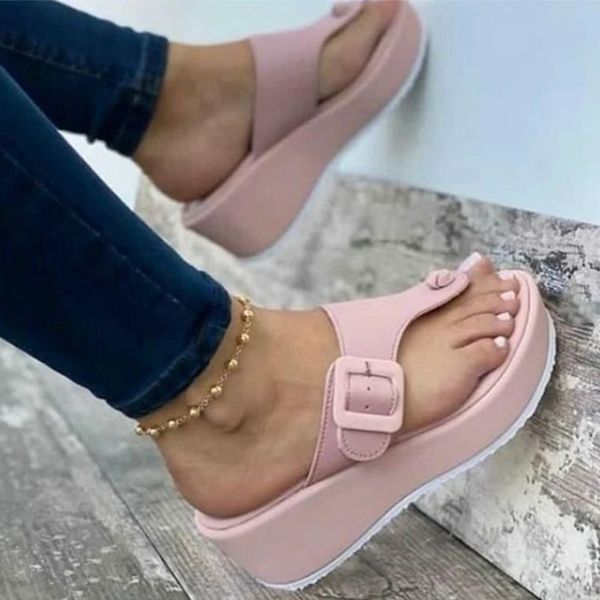 women slippers clip toe wedges platform woman summer shoes plus size fashion sandals ladies pvc footwear 2021 female new, Black
women slippers clip toe wedges platform woman summer shoes plus size fashion sandals ladies pvc footwear 2021 female new, Black