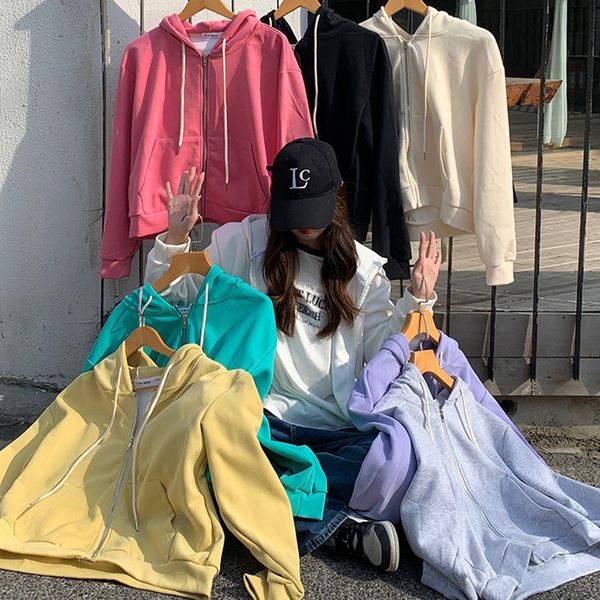 women's jackets casual hoodie, eight sweet colors autumn women's clothing solid female hoodie (f4480) wwnj, Black;brown
women's jackets casual hoodie, eight sweet colors autumn women's clothing solid female hoodie (f4480) wwnj, Black;brown