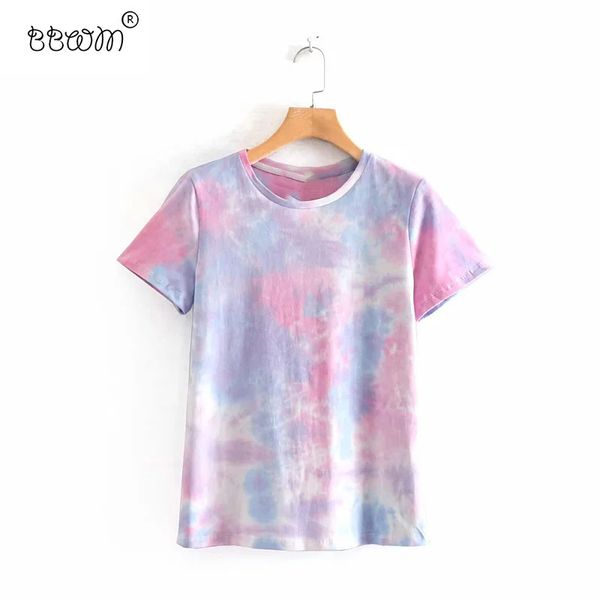 women fashion dye printing cotton-linen t-shirts female chic loose o-neck tees girls casual streetwear 210520, White
women fashion dye printing cotton-linen t-shirts female chic loose o-neck tees girls casual streetwear 210520, White