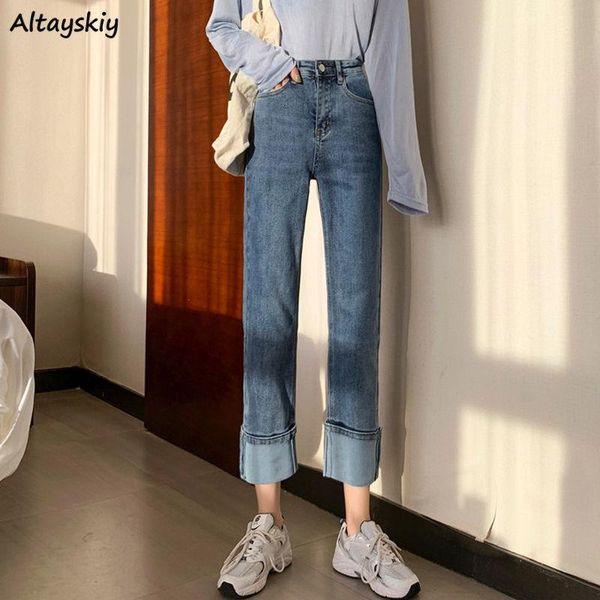 jeans women straight denim trousers high street vaqueros mujer harajuku female student casual korean style bottom vintage simple women', Blue
jeans women straight denim trousers high street vaqueros mujer harajuku female student casual korean style bottom vintage simple women', Blue