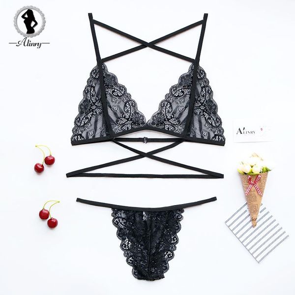 bras sets alinry bra set lace bralettes bandage hollow lingerie seamless unlined soft underwear suit transparent panties intimates, Red;black
bras sets alinry bra set lace bralettes bandage hollow lingerie seamless unlined soft underwear suit transparent panties intimates, Red;black