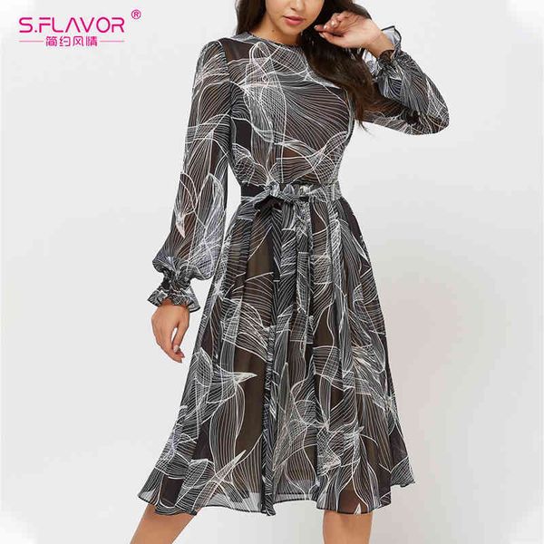 s.flavor women printing chiffon dress spring fashion flare sleeve o neck a line party vestidos elegant women midi summer dress, Black;gray
s.flavor women printing chiffon dress spring fashion flare sleeve o neck a line party vestidos elegant women midi summer dress, Black;gray