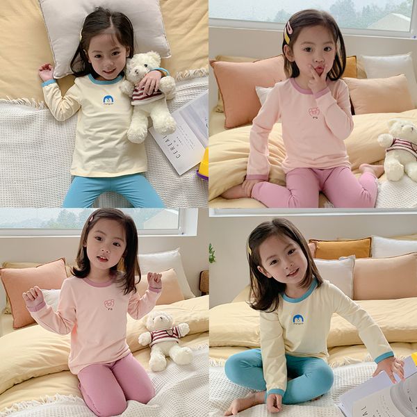 2021 new pajamas for girl spring autumn pure cotton kid sleepwear set round-neck long sleeve cute girl pajamas long pant suit, Blue
2021 new pajamas for girl spring autumn pure cotton kid sleepwear set round-neck long sleeve cute girl pajamas long pant suit, Blue