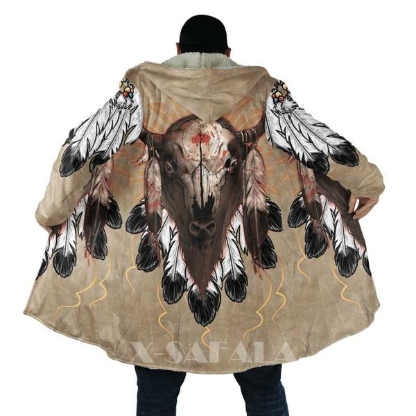 men's wool & blends native wolf animal feather all over 3d printed thick warm hooded cloak for men windproof fleece casual-40, Black
men's wool & blends native wolf animal feather all over 3d printed thick warm hooded cloak for men windproof fleece casual-40, Black