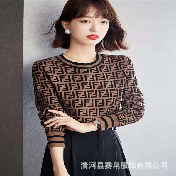 70% off autumn and winter new woolen sweater bottoms women 2021ff letter round neck long sleeve pullover sweater women, Black
70% off autumn and winter new woolen sweater bottoms women 2021ff letter round neck long sleeve pullover sweater women, Black