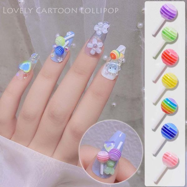 nail art decorations 5pcs sweet lovely colorful lollipop jewelry 3d cartoon symphony rhinestones small fresh accessories, Silver;gold
nail art decorations 5pcs sweet lovely colorful lollipop jewelry 3d cartoon symphony rhinestones small fresh accessories, Silver;gold