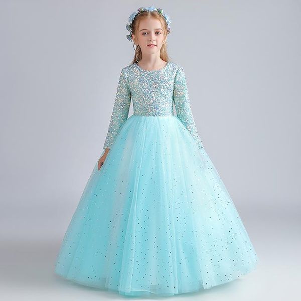 girl's dresses ball gown sequins o-neck full sleeves simple zipper back elegant kids party communion girl for weddings h075, Red;yellow
girl's dresses ball gown sequins o-neck full sleeves simple zipper back elegant kids party communion girl for weddings h075, Red;yellow