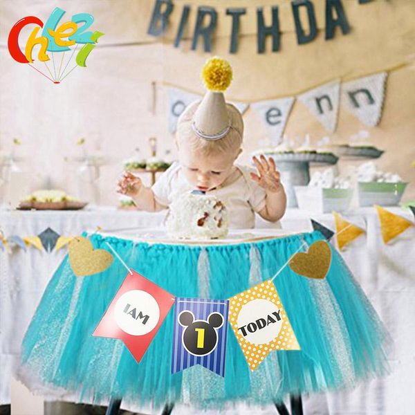 party decoration 1 set baby year old birthday flag i am today banner for boys girls chair tutu net yarn
party decoration 1 set baby year old birthday flag i am today banner for boys girls chair tutu net yarn