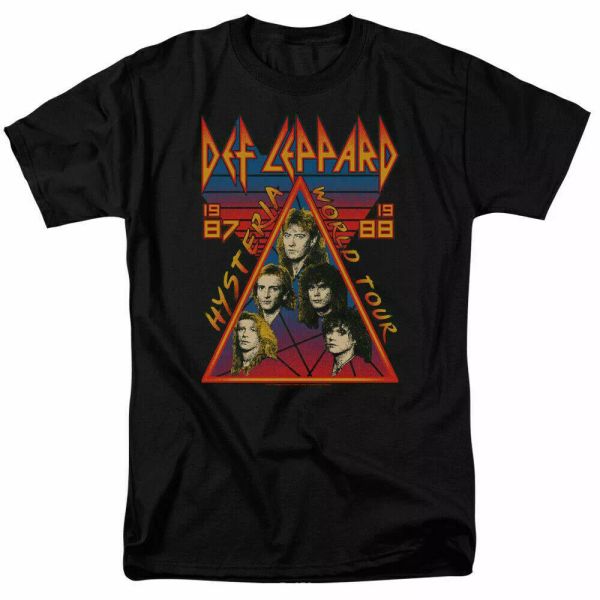 Def Leppard Hysteria Tour T Shirt Licensed Rock N Roll Music Concert Tee Black, White;black
Def Leppard Hysteria Tour T Shirt Licensed Rock N Roll Music Concert Tee Black, White;black
